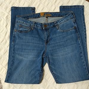 Kut Jeans Light Wash Straight Leg Cameron